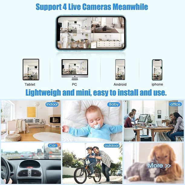 Compact Wireless Magnetic Camera with Real-Time Audio & Video Streaming | Filindra