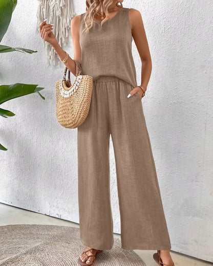 Tenue Large Décontracté Chic