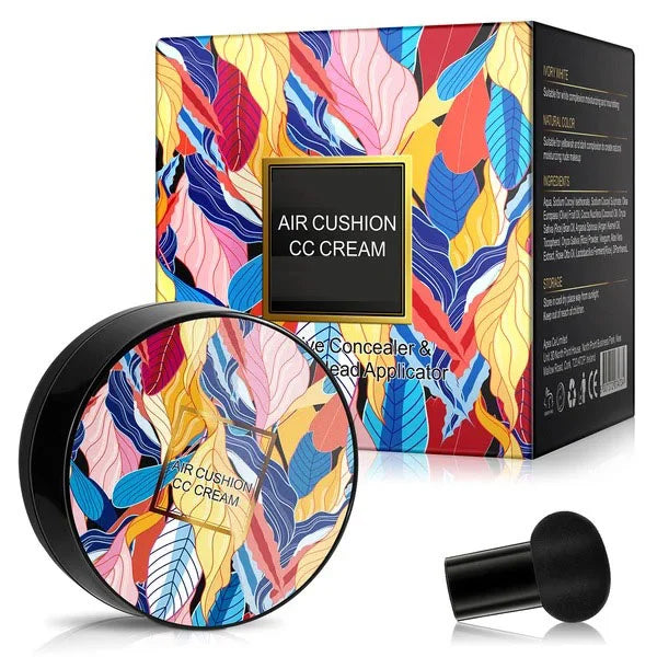 PureBlend CC-Creme mit Pilz-Air-Cushion — Deckt ab, ohne zu verklumpen