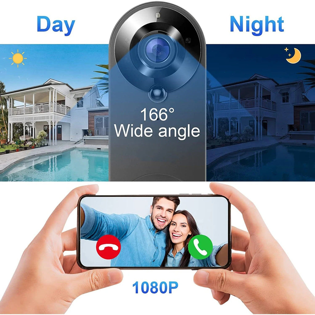 Wireless Wi-Fi Video Doorbell | Filindra