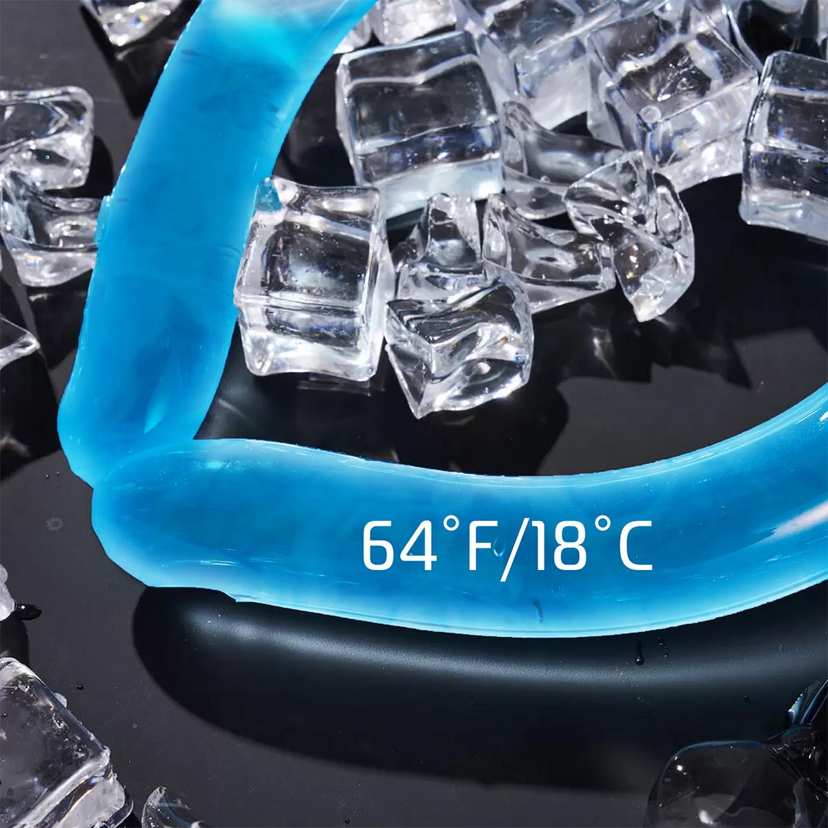 FrostLoop Phase Change Cooling Neck Wrap — Reusable, Stable Temperature Relief