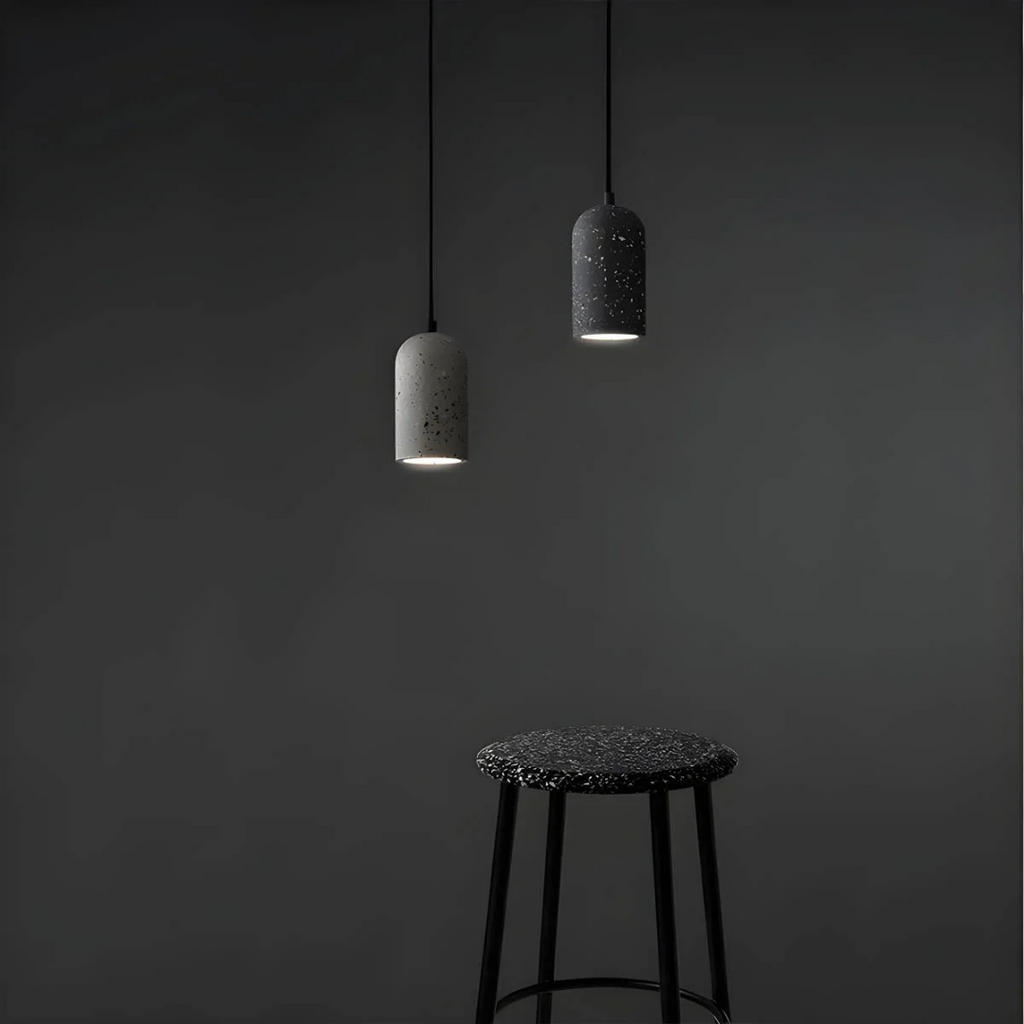 Arenor Cement Pendant Lamp For Dining Rooms And Living Areas