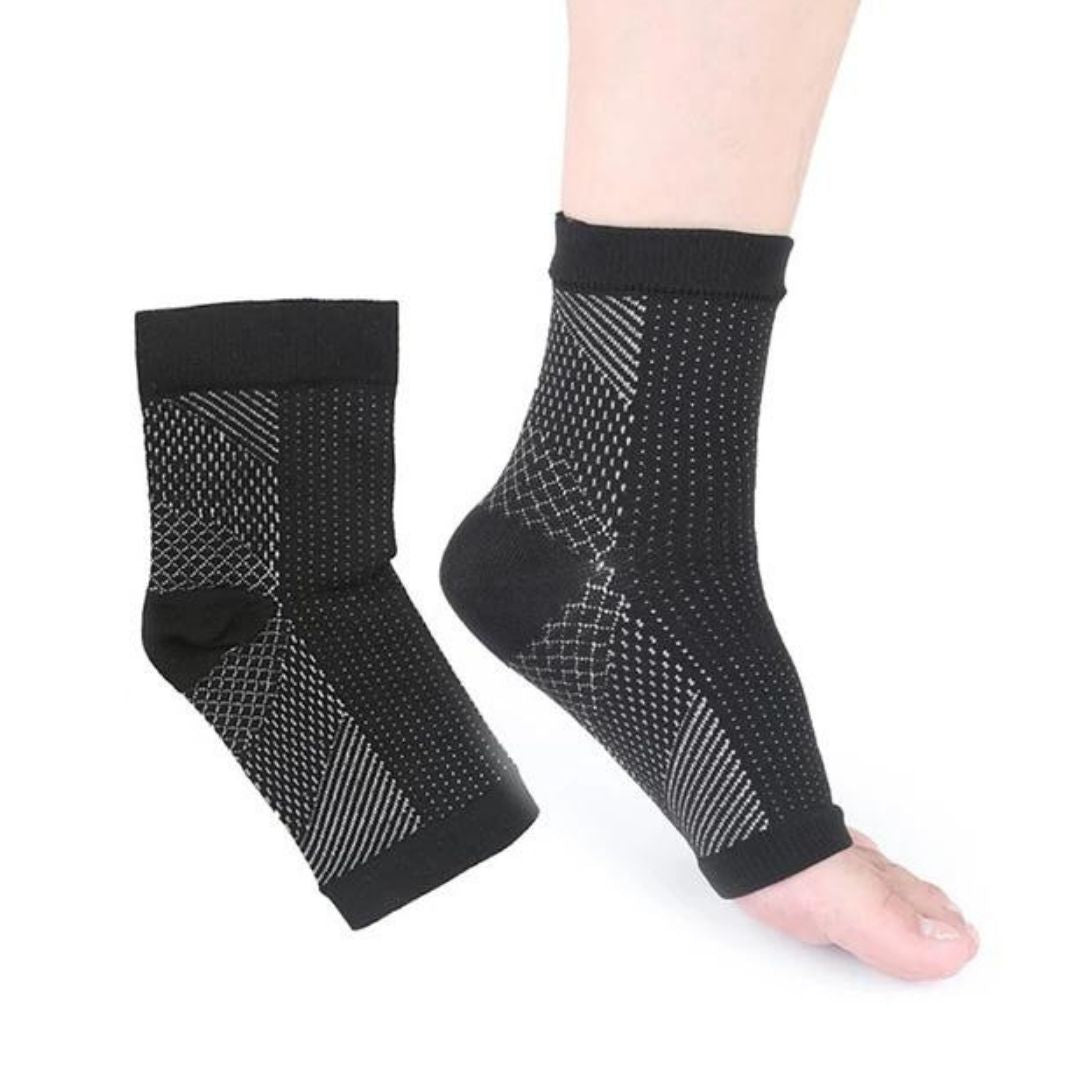 CuraFlex Knee-High Support Socks — All-Day Comfort & Gentle Compression
