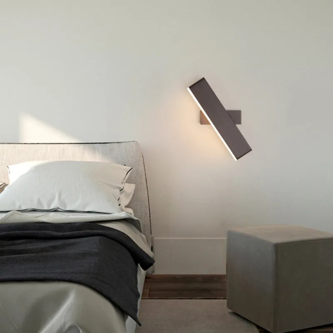 Aurelo LED Wall Light With 360 Degree Swivel Head For Living Rooms
