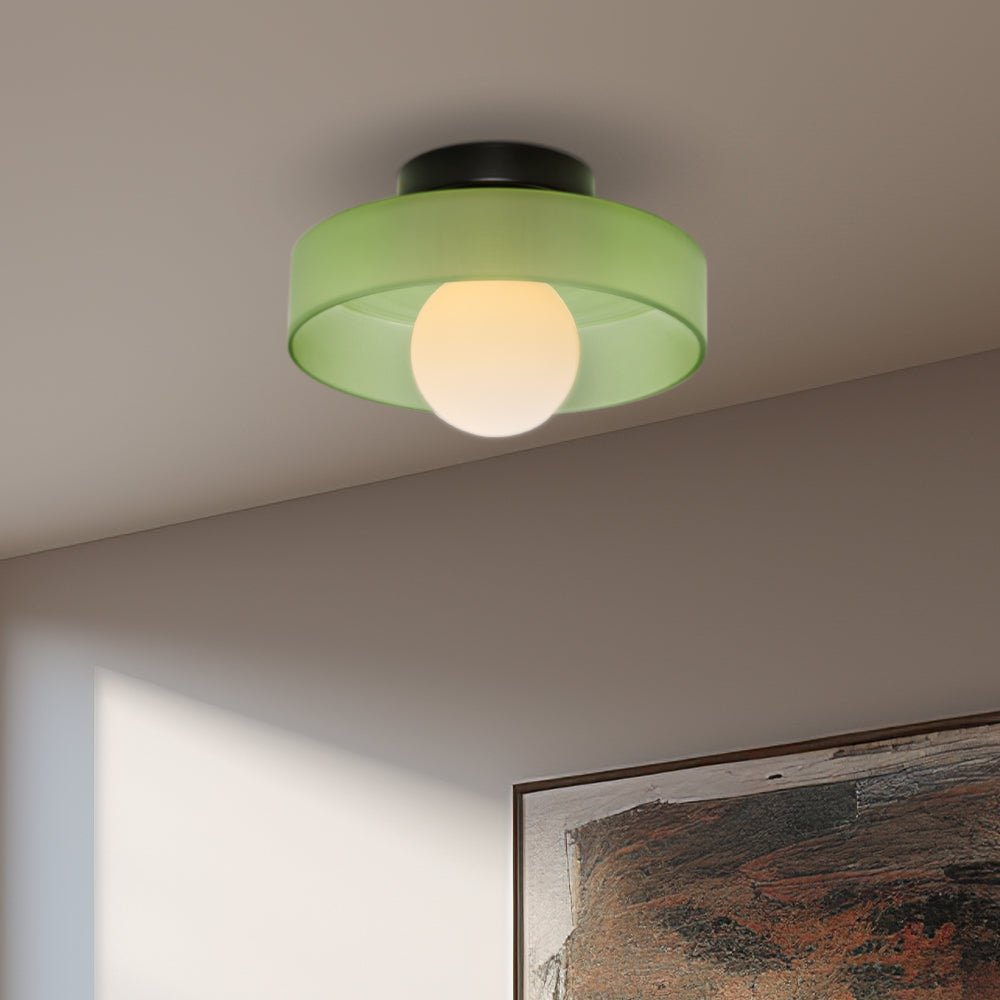 Plafoniera rotonda moderna — lampada decorativa elegante