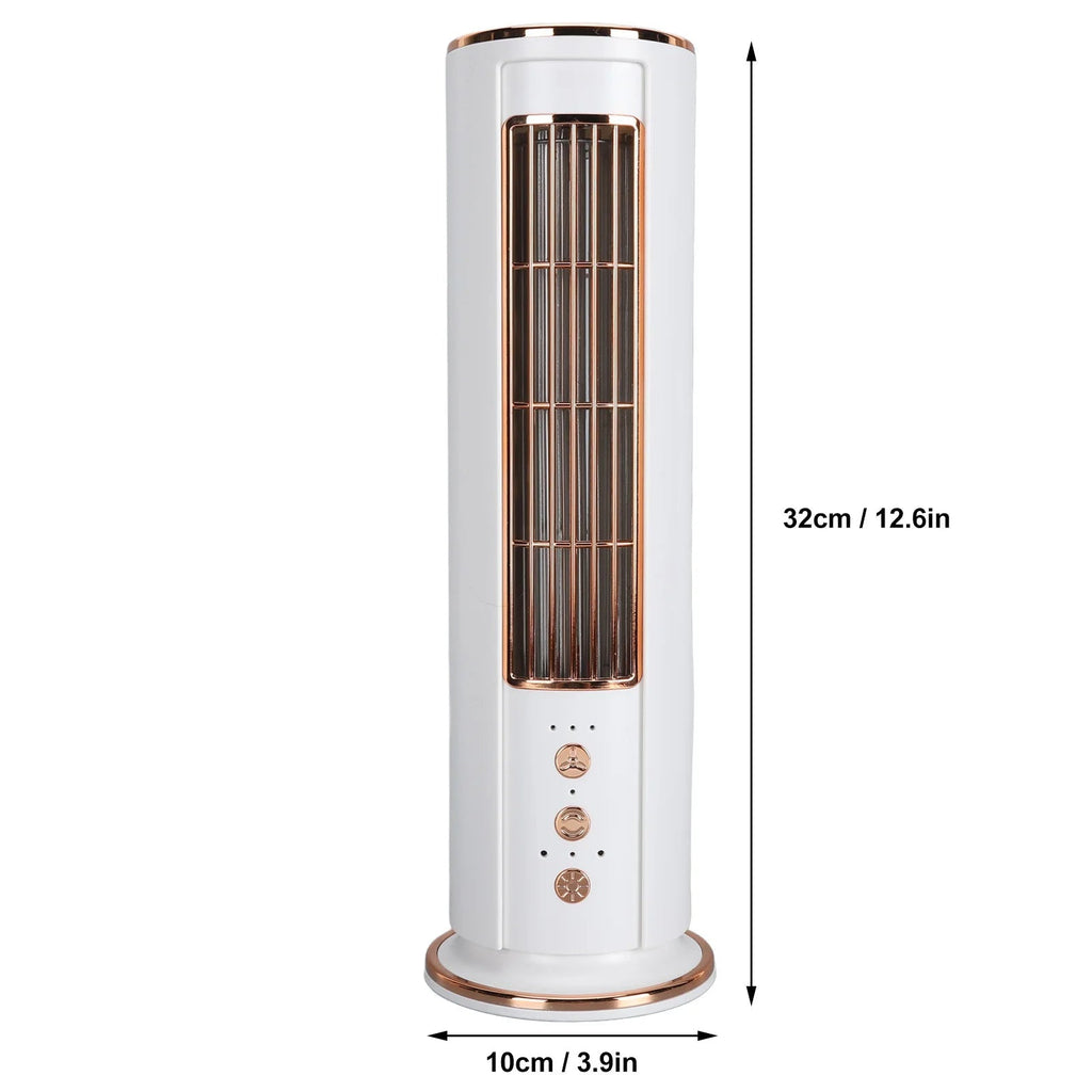 Bladeless Desktop Air Conditioner Fan with Remote Control | Filindra