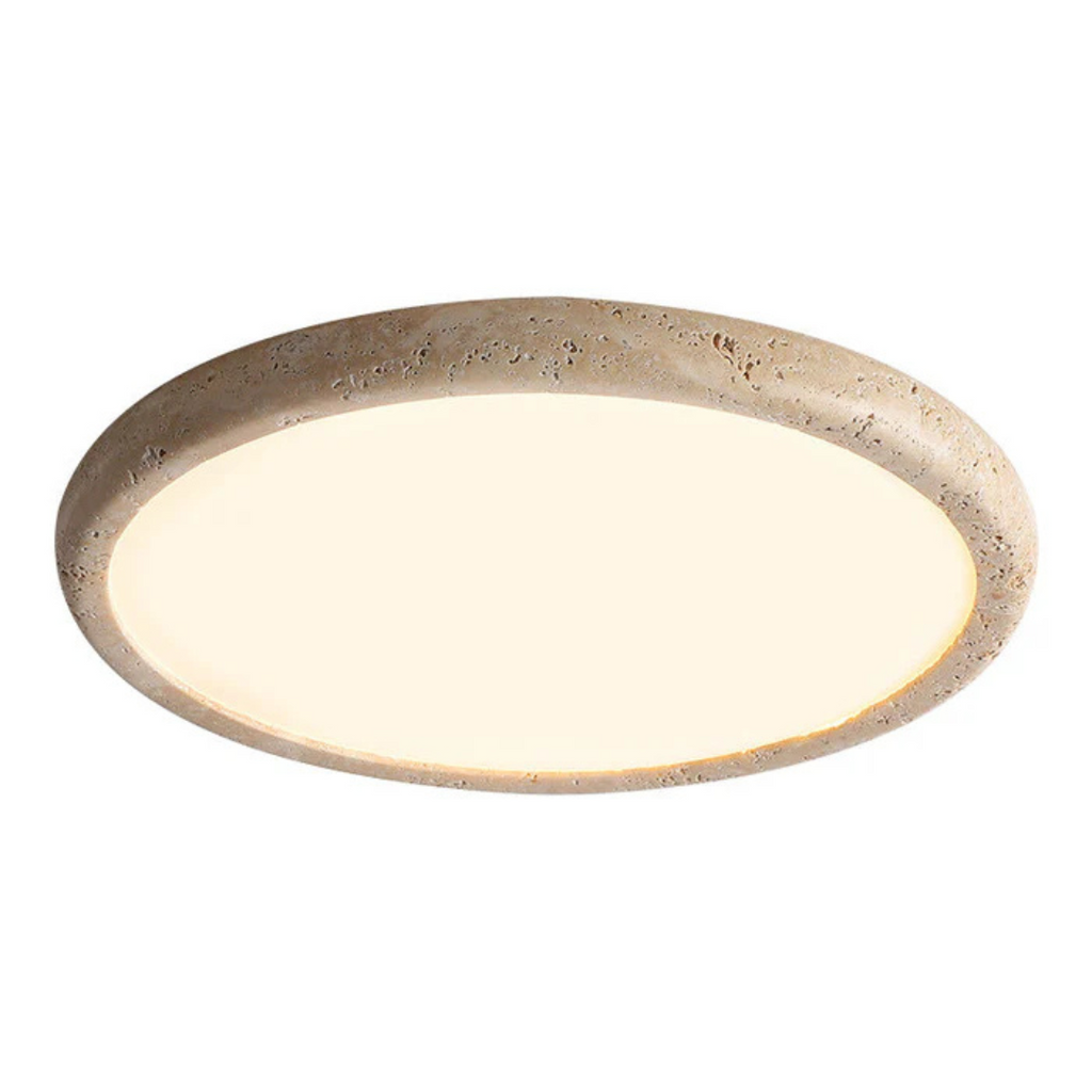 TerraStone LED-lys med naturligt stentag til stue