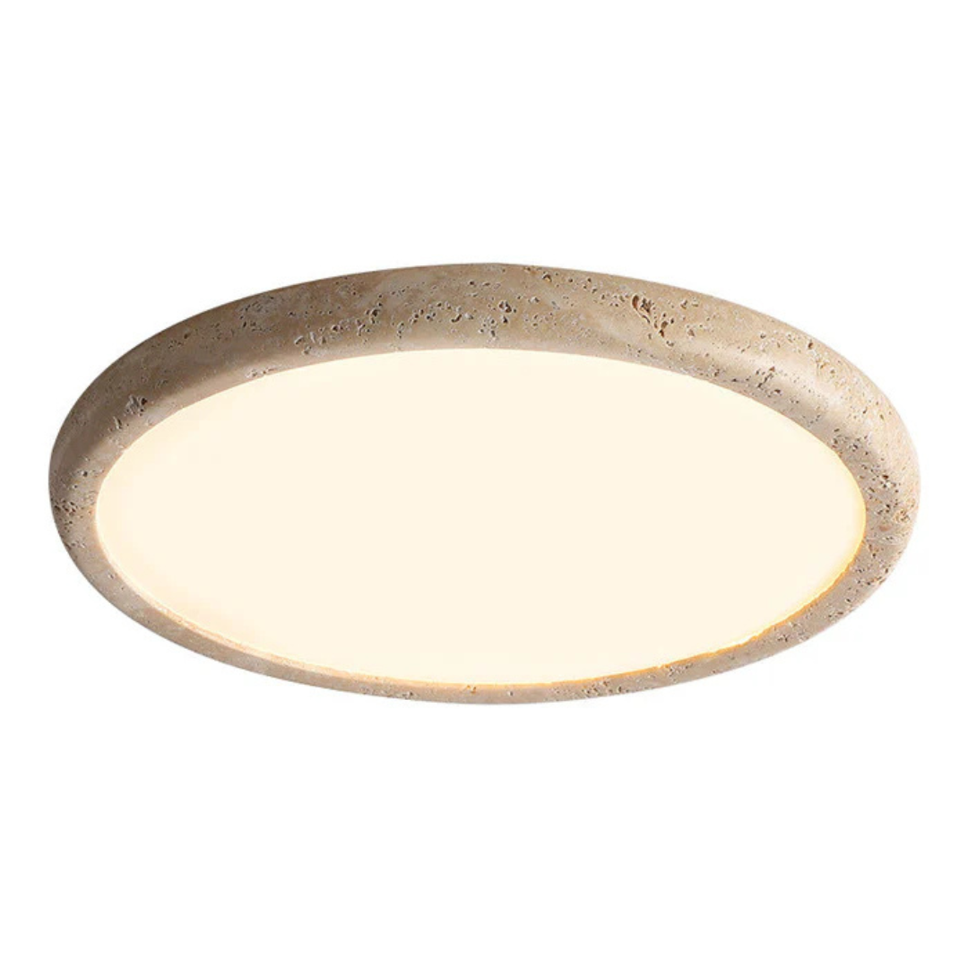 TerraStone LED-lys med naturligt stentag til stue