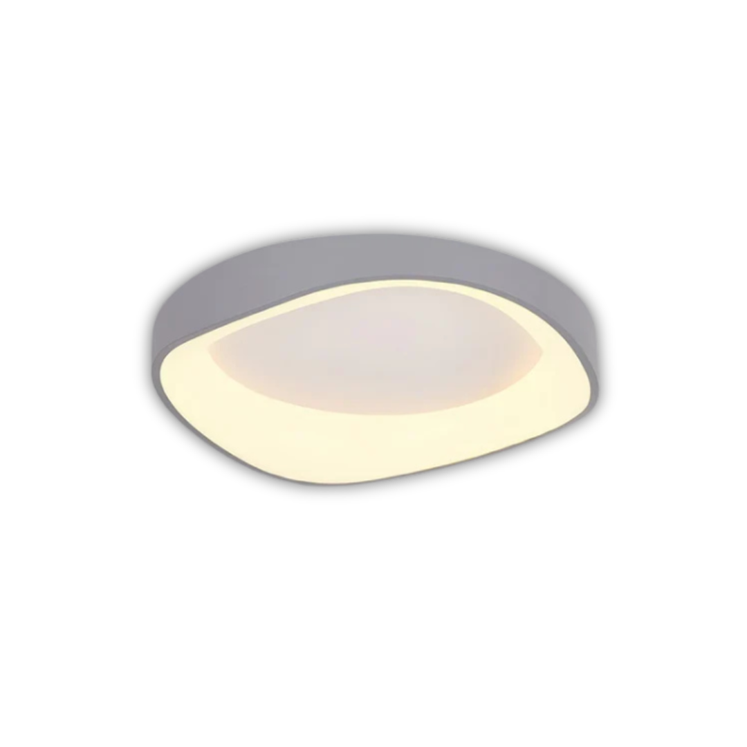 Vestra Nordic LED Ceiling Fixture Showcases Wood And Clear Acrylic Finish