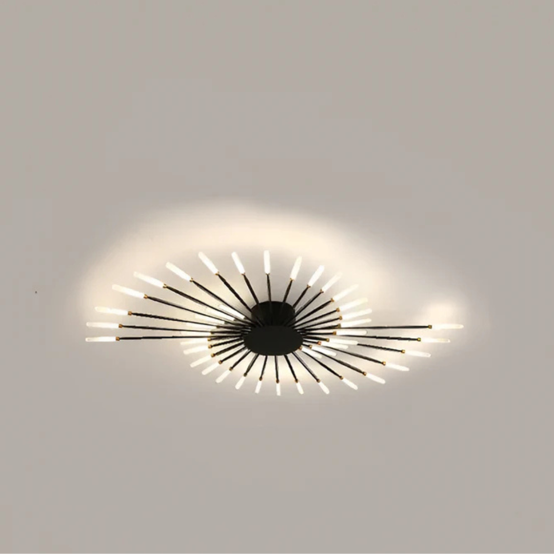 OrionSpiral Sleek Ceiling Light With Luxury LED For Living Room
