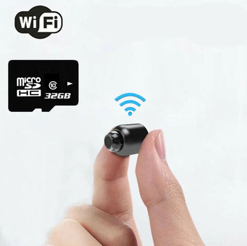 كاميرا أمان مدمجة بتقنية WiFi من إيثر غارد — رؤية ليلية بدقة 1080P وصوت واضح