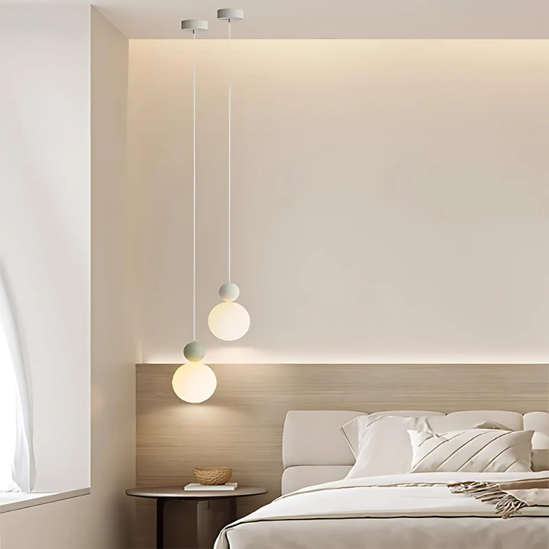 Aurelia Pendelleuchte mit warmem LED für gemütliche Schlafzimmer und Wohnräume