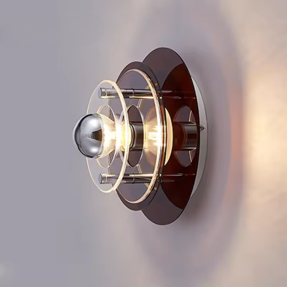 Asterra Multicolor Wall Sconce In Vintage Bauhaus LED Lighting