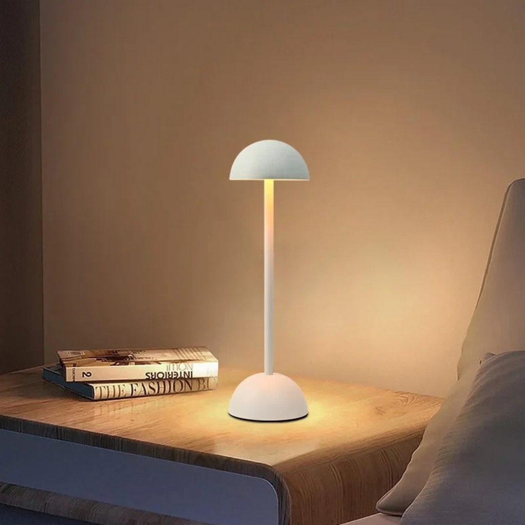 Dotyková dobíjecí lampa LumaNova s USB-C a LED osvětlením pro stoly  
