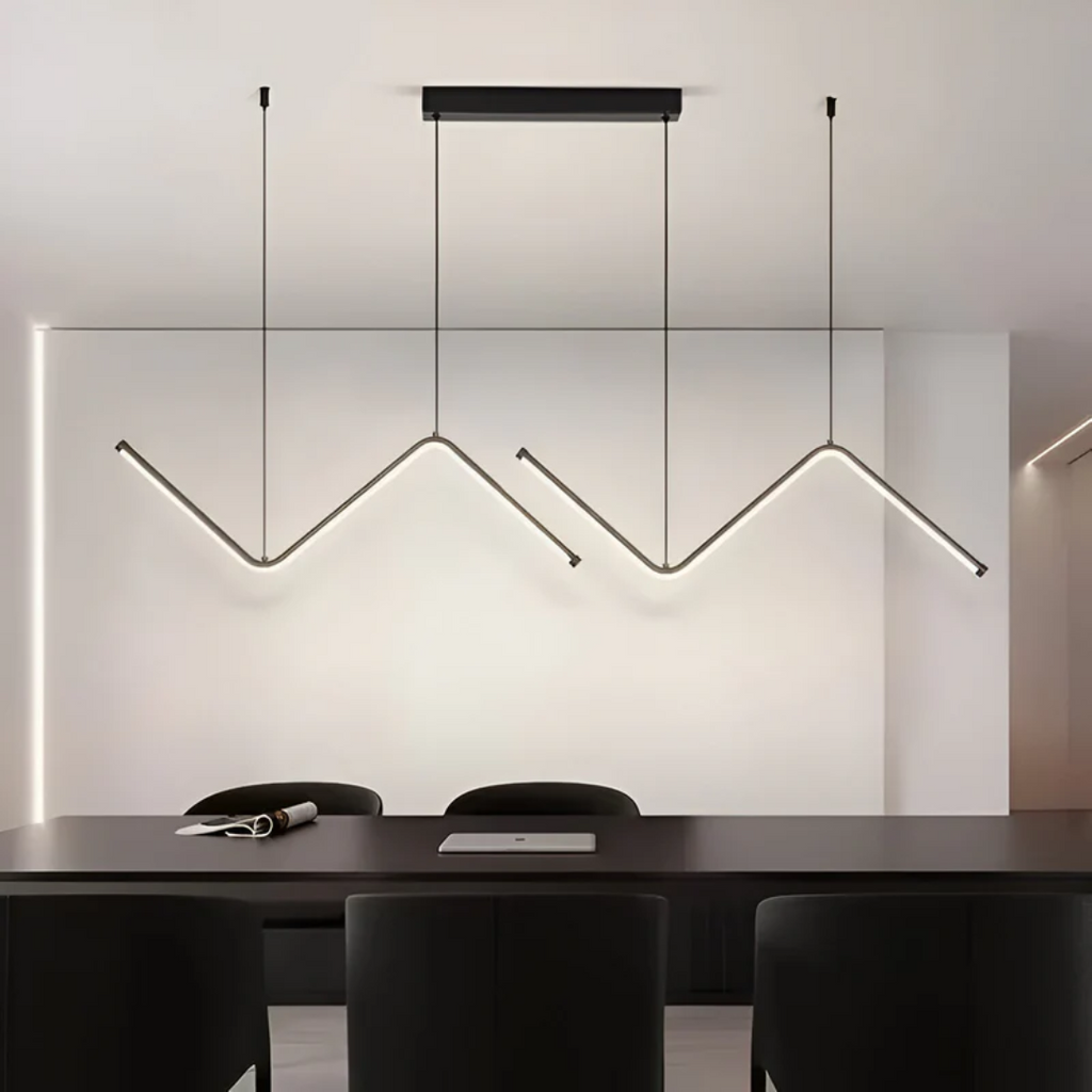 Lunara LED Pendelleuchte mit dreieckigem Design für moderne Innenräume