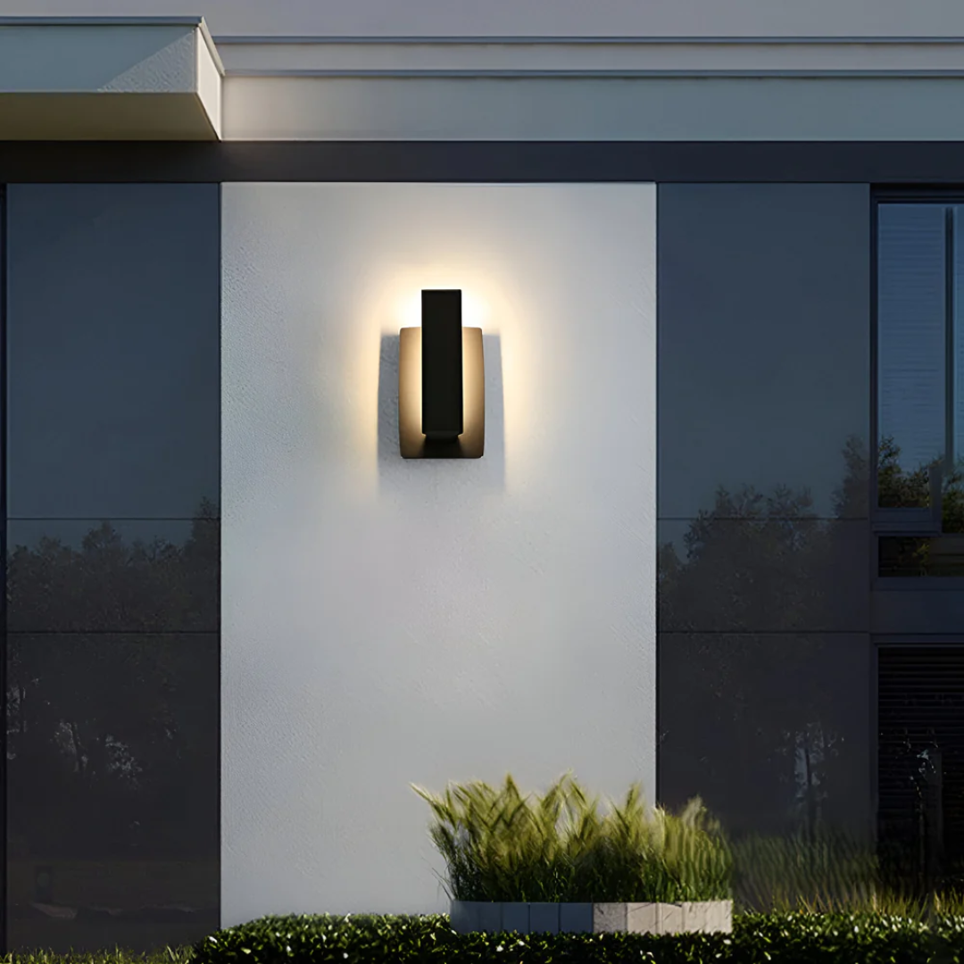 AstraLume Minimalist Exterior Wall Light With LED Glow That Feels Warm