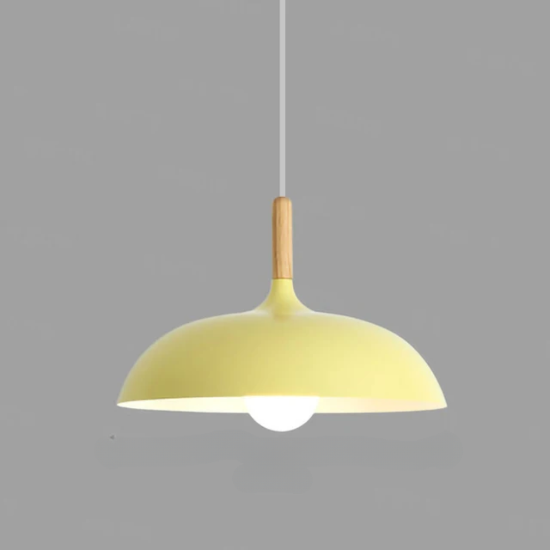 Aurelo Oak Pendant Light For Modern Dining And Living Spaces