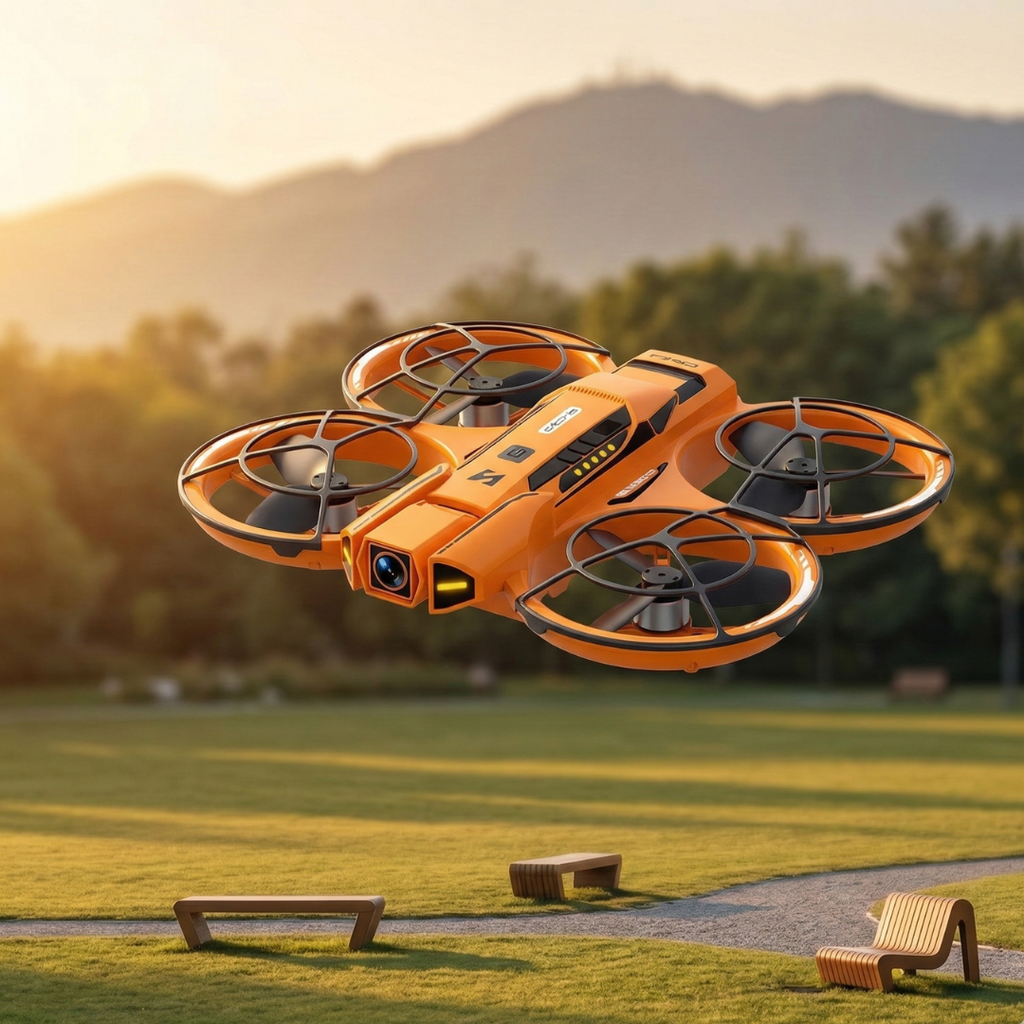 Kompaktní mini dron A21Pro — 8K kamera, GPS navigace