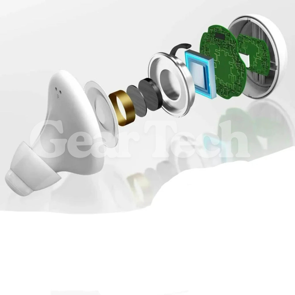 Bluetooth-In-Ear-Hörgeräte – Wiederaufladbares digitales Design, per App steuerbar