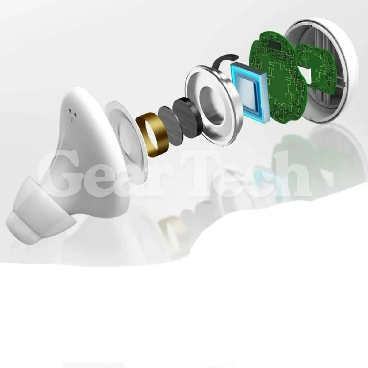 Bluetooth-In-Ear-Hörgeräte – Wiederaufladbares digitales Design, per App steuerbar