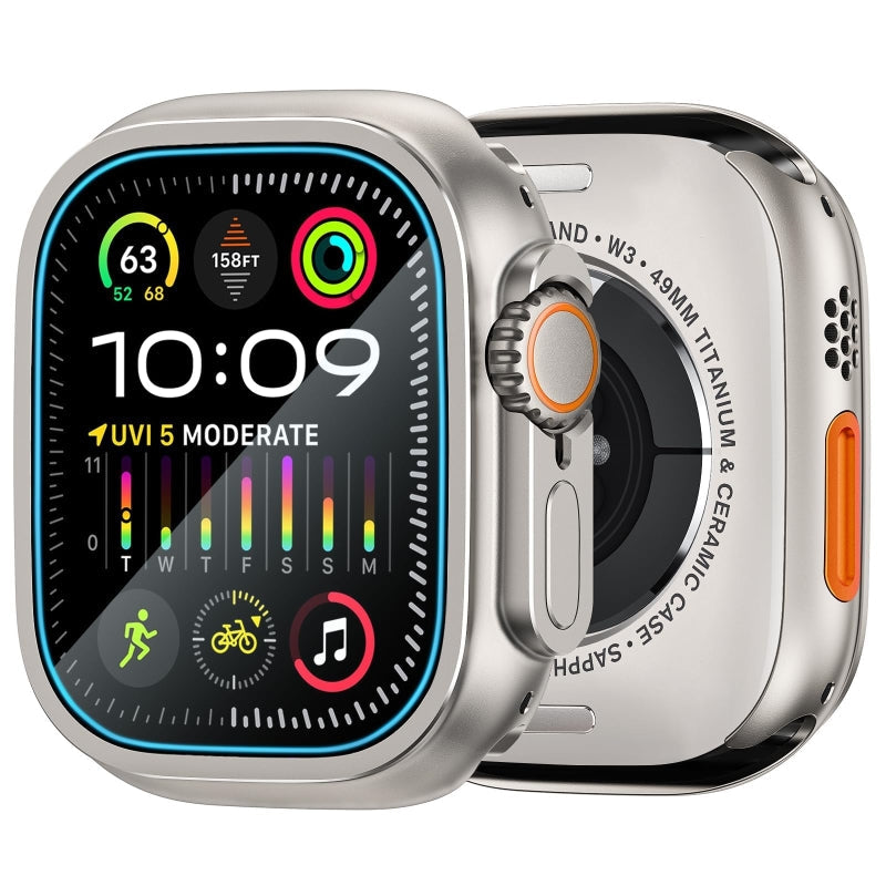 Poliertes Metallschutzgehäuse für Apple Watch Ultra 2/1, 49 mm