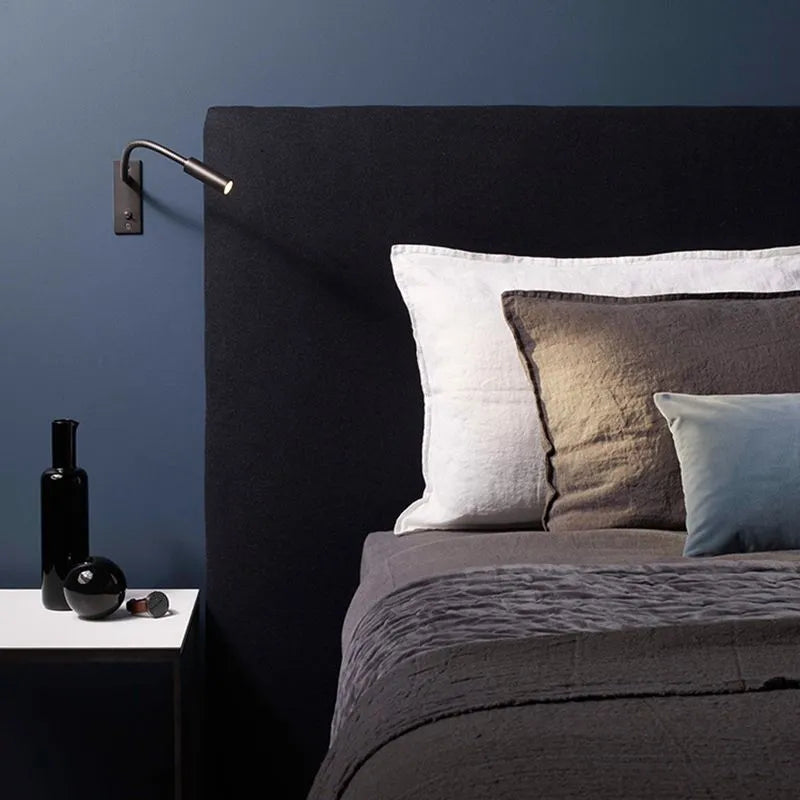 NexaLux justerbar LED-väggspotlight — design som läslampa