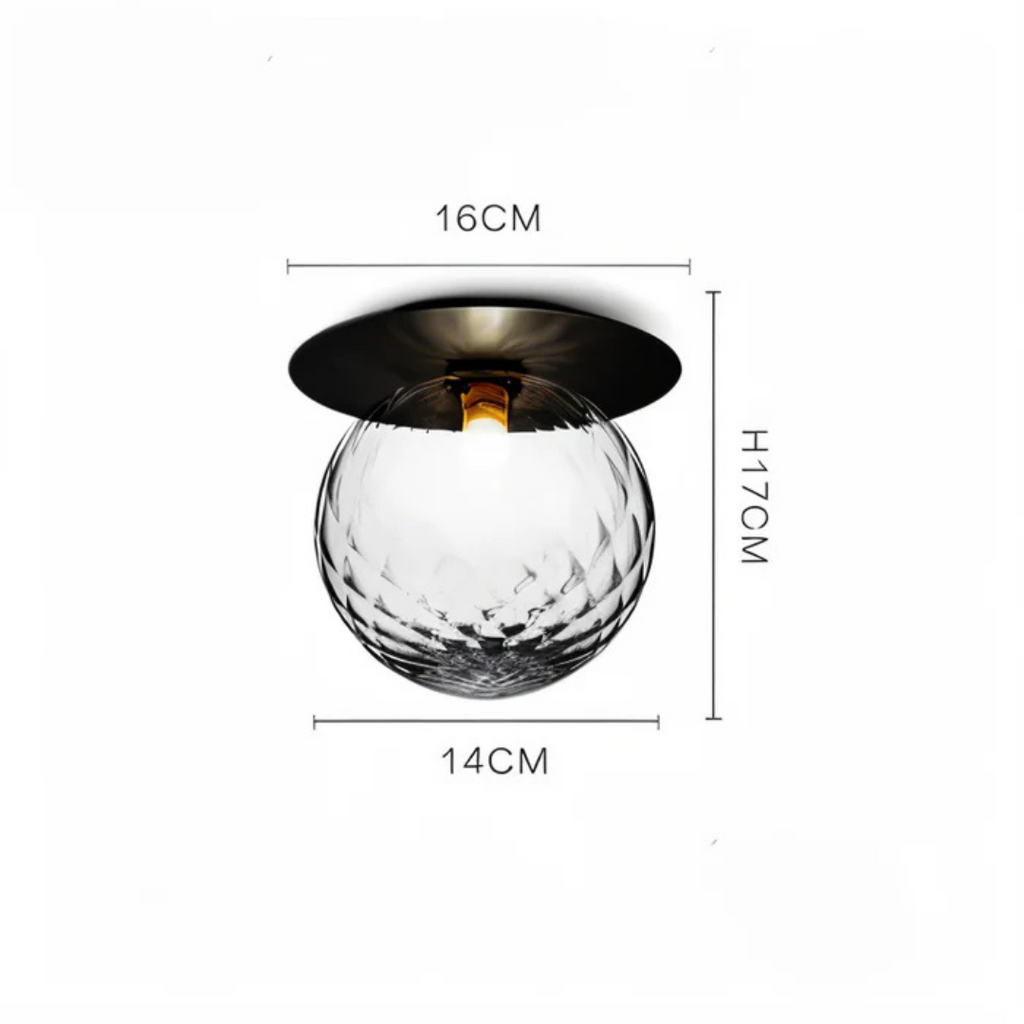 CelestiLux Crystal Orbs Ambient LED Wall And Ceiling Light