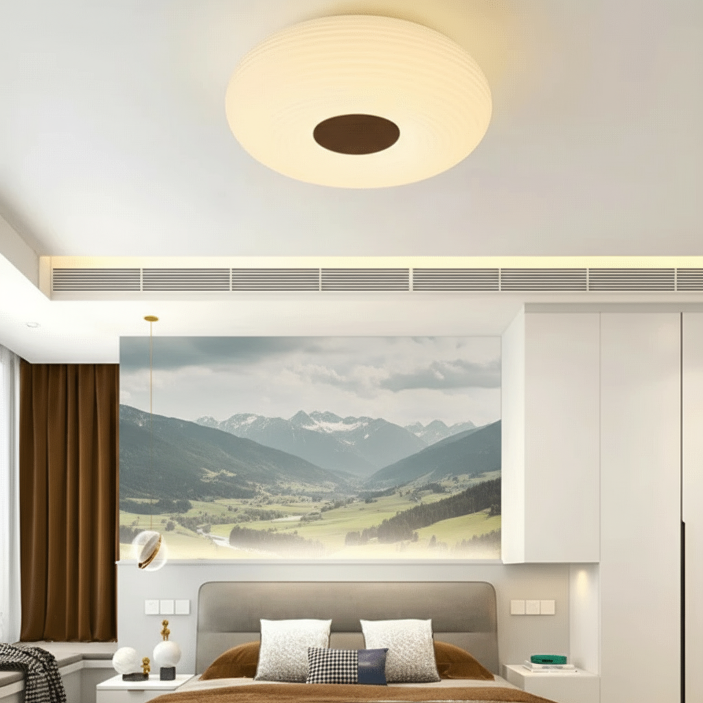 NovaLume elegantní LED stropní svítidlo do obývacích pokojů a ložnic