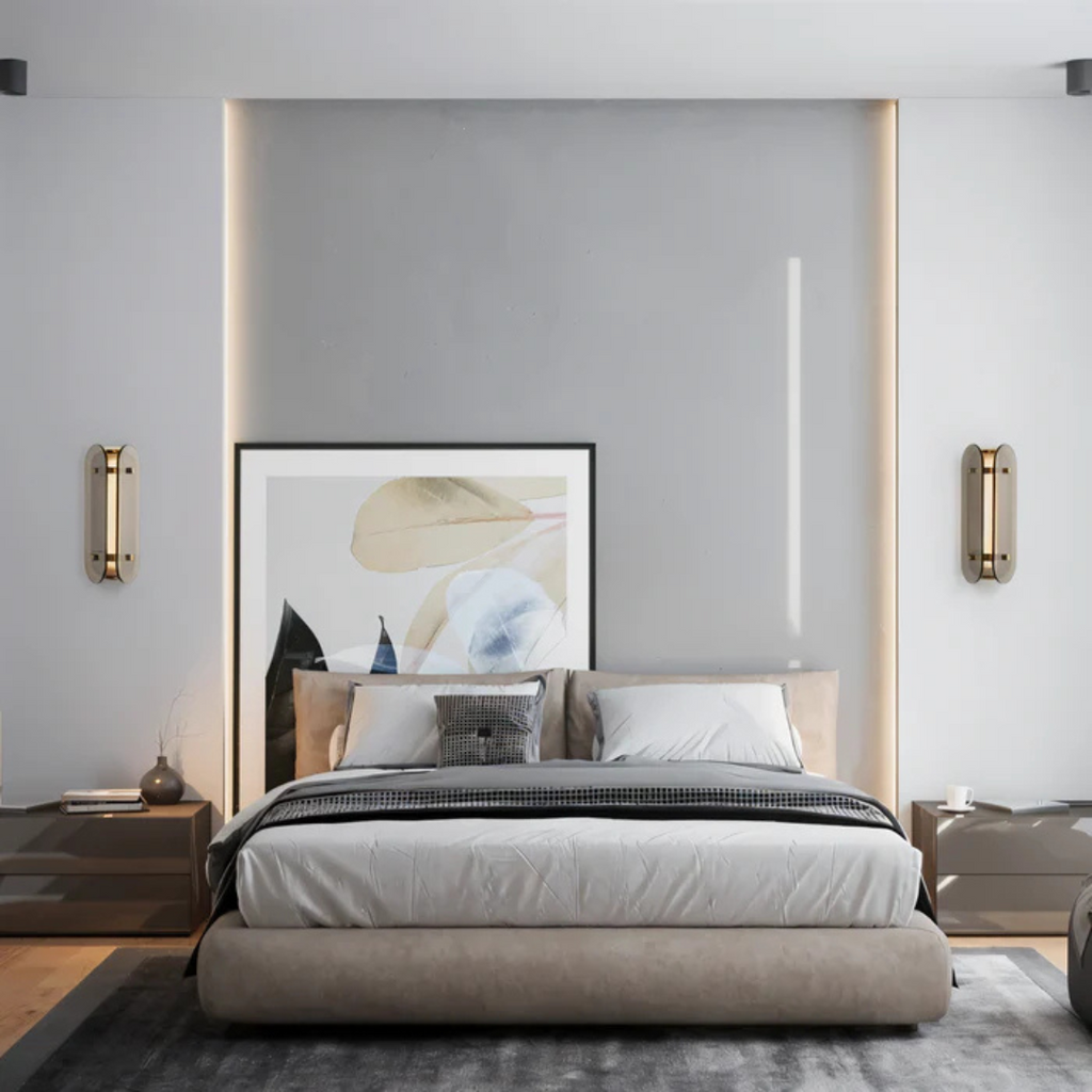 NovaLux LED Glass Wall Light For Modern Interiors Home And Office
