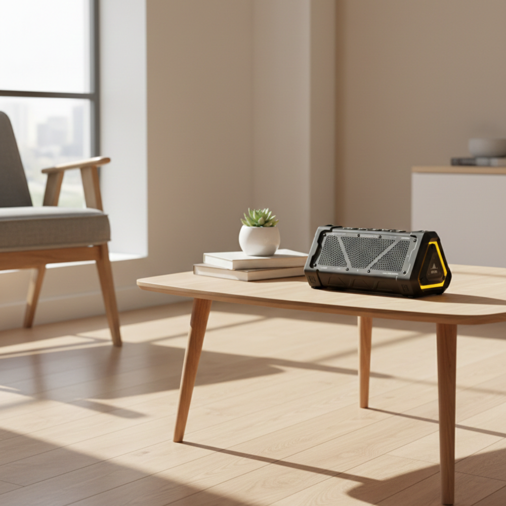MLOVE P3 Outdoor-RGB-Bluetooth-Lautsprecher - Kompaktes Design, leistungsstarker, verzerrungsfreier Klang