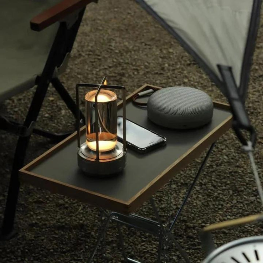 Casa Nordic uppladdningsbar kristalllykta — sladdlös bordslampa