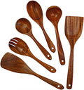 Premium Natural Teak Wood Utensils — Eco-Friendly, Non-Toxic