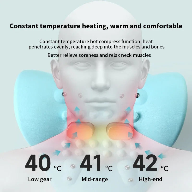 Neck Massager Pro — EMS-enhet för djupvävnadsmassage och smärtlindring