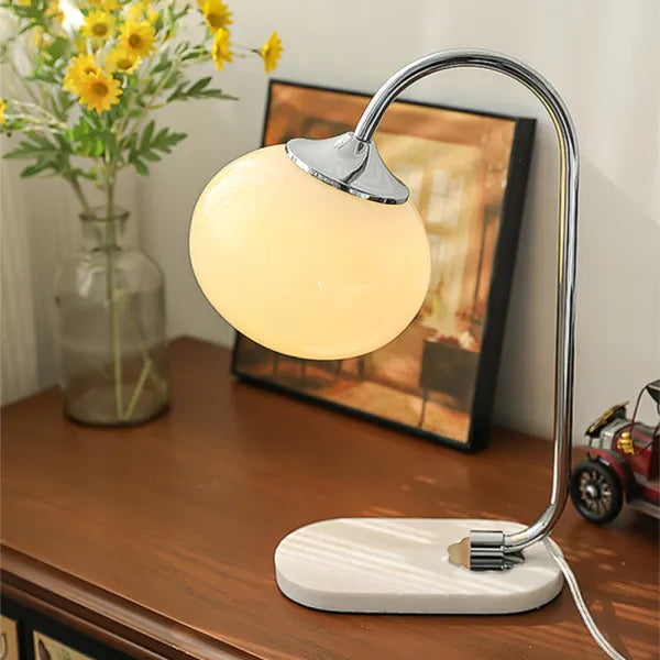 Lumenara Pendelleuchte mit Marshmallow-Glas-Akzentlicht