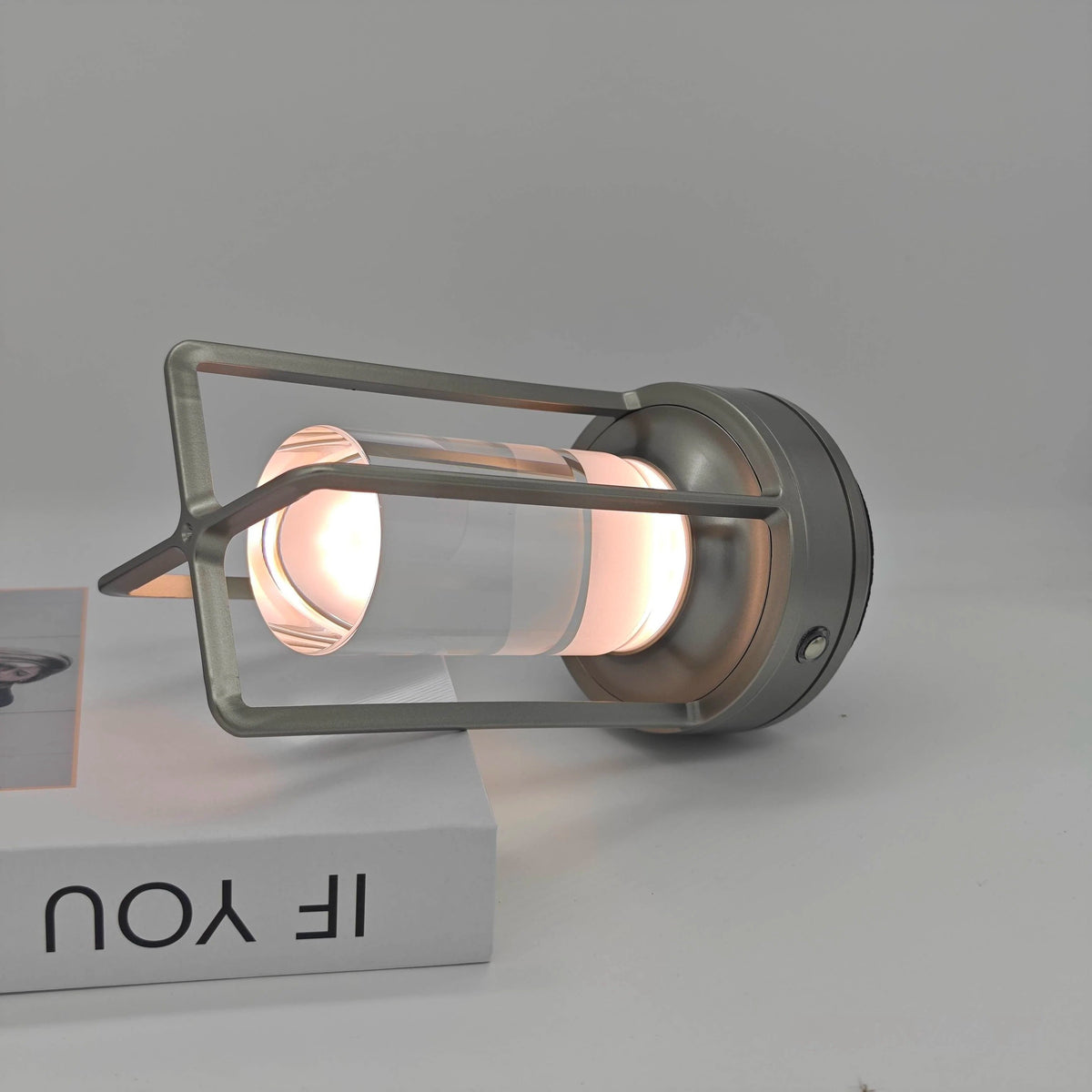 Rechargeable LED Crystal Table Lamp — Touch Control Night Light