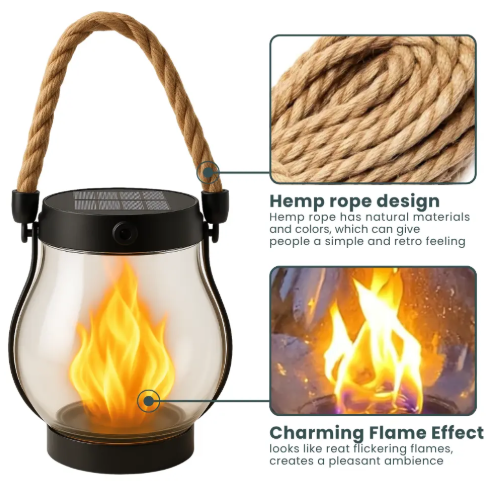 Solar Flame Garden Light – Magical Fire Seed Mood & Outdoor Décor | Filindra