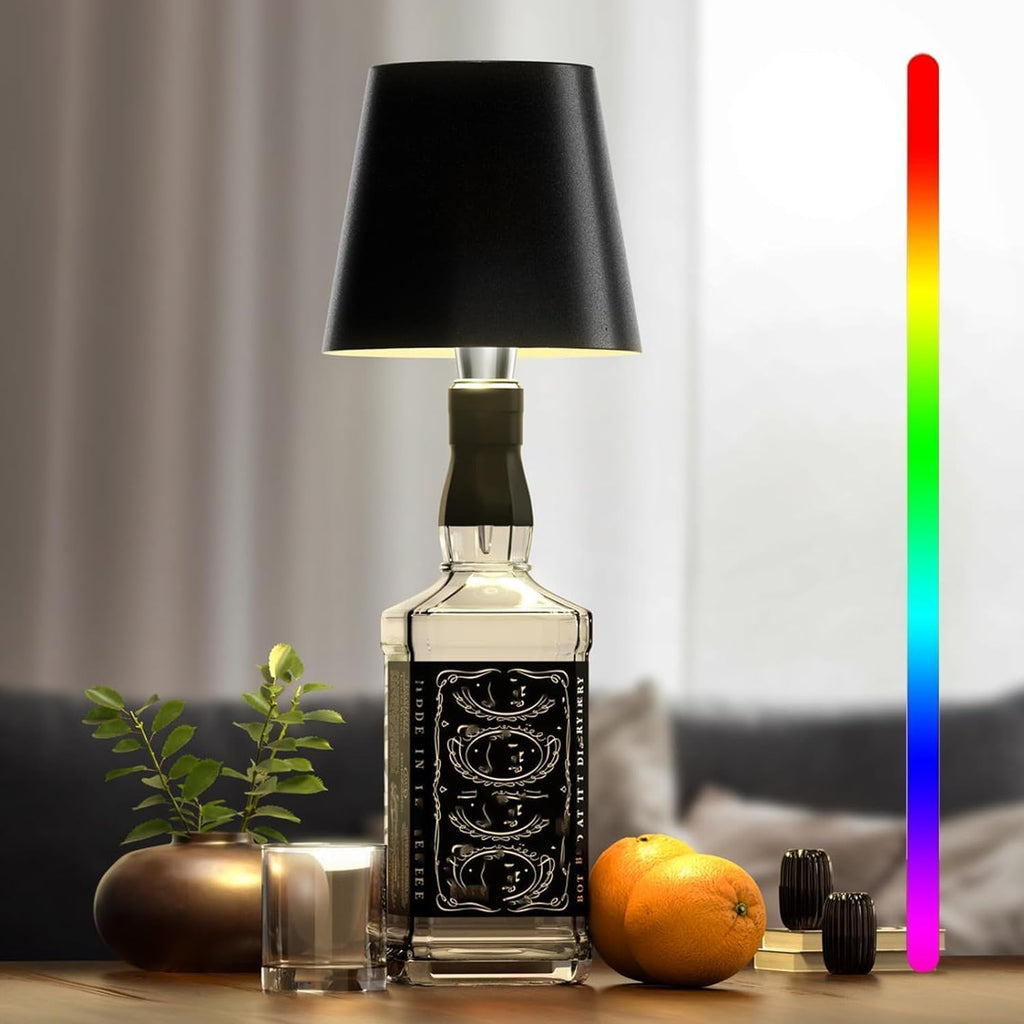 Lampada a forma di bottiglia Light — Elemento d'atmosfera con controllo touch