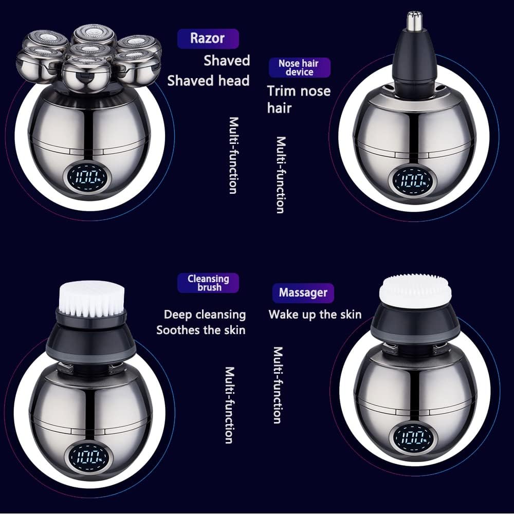 Wireless Electric Head Shaver | Filindra