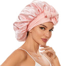 Bonnet en satin de soie — contrôle des frisottis et protection des cheveux