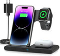 3 IN 1 Wireless Fast Charger Stand For iphone Watch And Airpod | Filindra