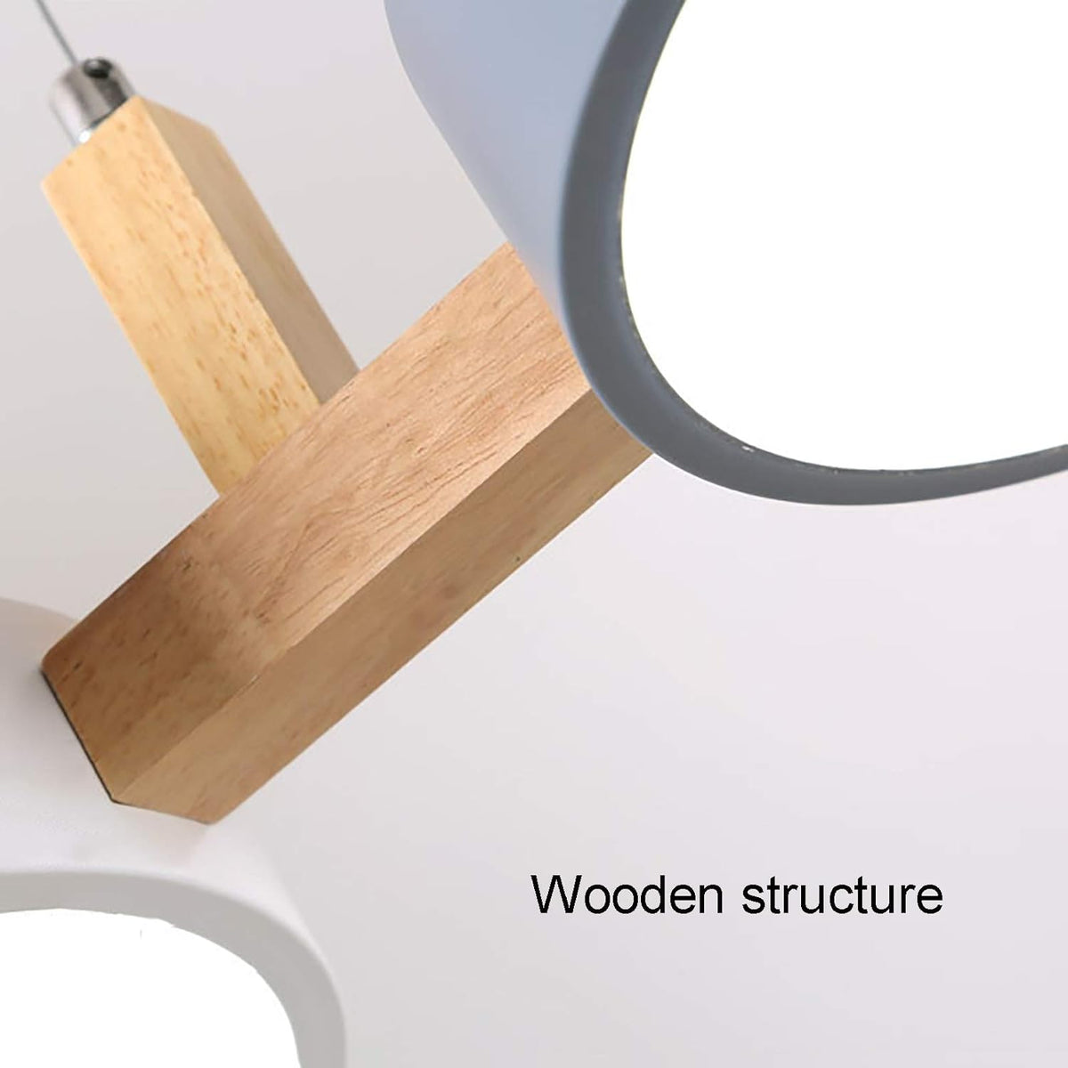 Nordic Multi Head Flush Ceiling Light — Minimalist Lines, Durable Build