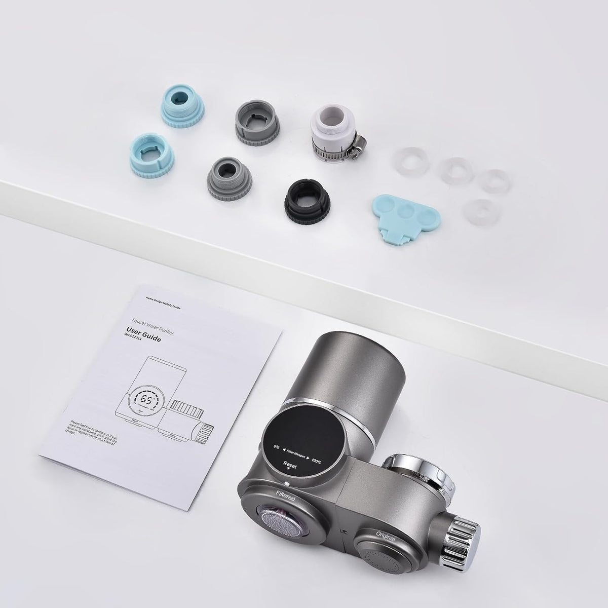 PureWater Ultimate Smart-Wasseraufbereiter - UV-Filtration und Warnmeldungen