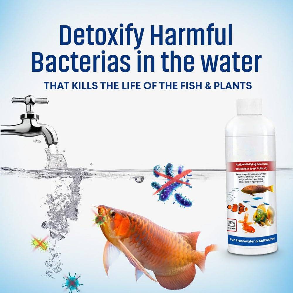 3 Pack Fish Tank Cleaner Liquid | Filindra