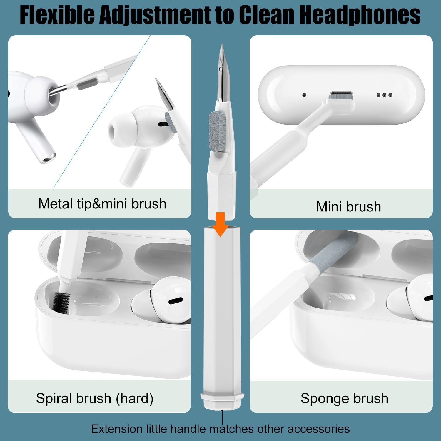 20-In-1 Keyboard Earbuds Cleaning Kit | Filindra