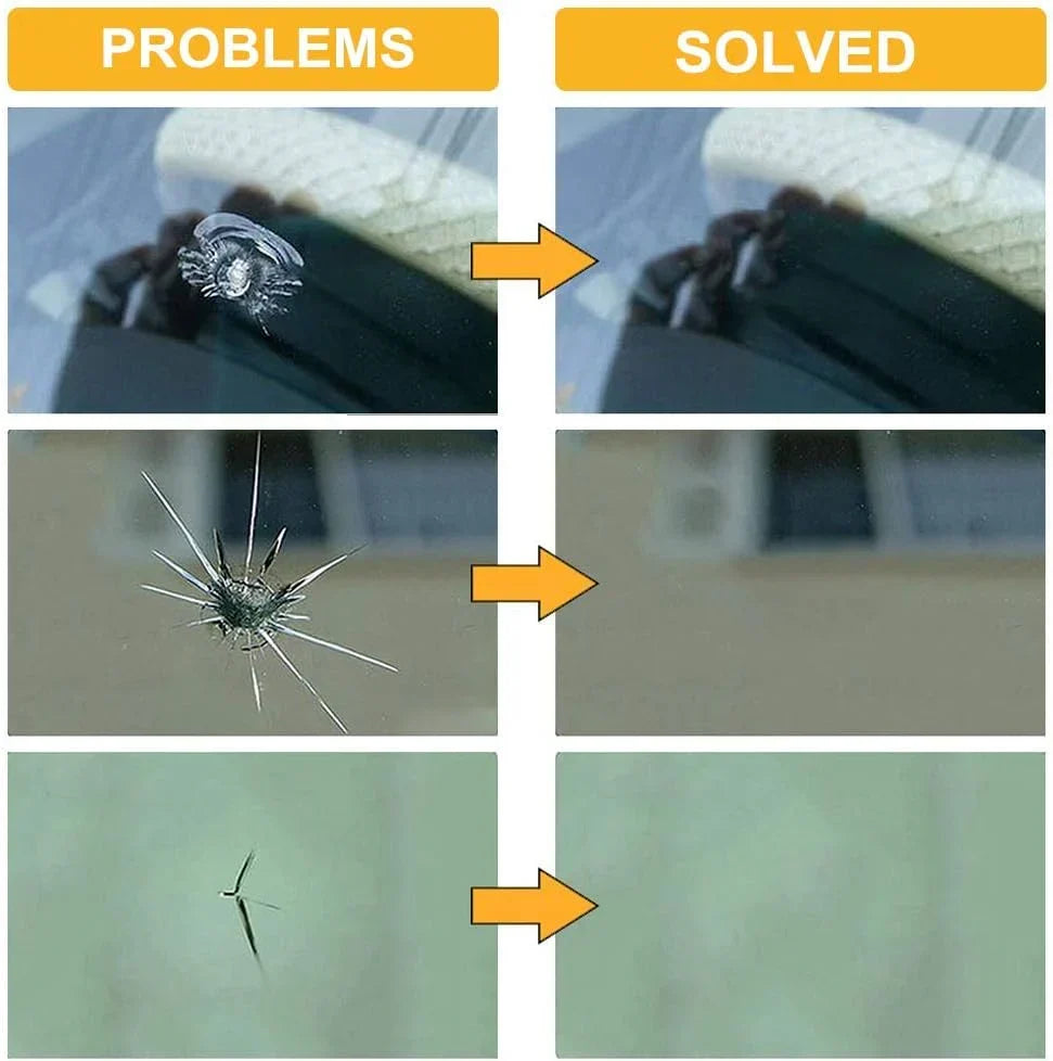 ProGlass Repair — תיקון מהיר של סדקים בזכוכית בתוך דקות