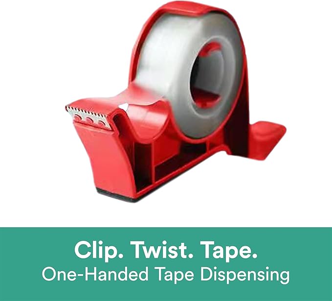 Cadeau-inpaktool voor op tafel met kerst — ingebouwde tapehouders