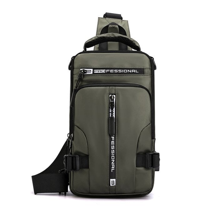 Vandtæt multifunktionel crossbody-taske — stilfuld skuldertaske