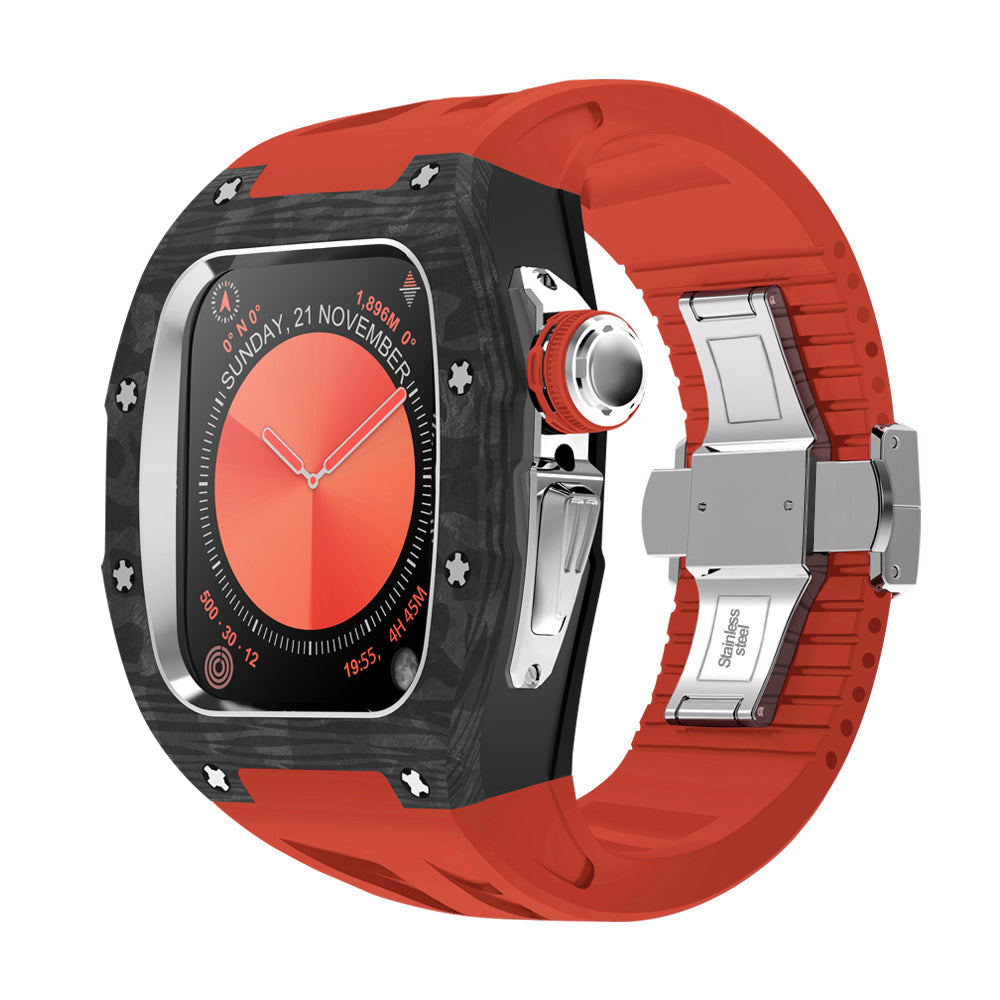 RM7013 Carbon Fiber Retrofit Case Kit for Apple Watch S10
