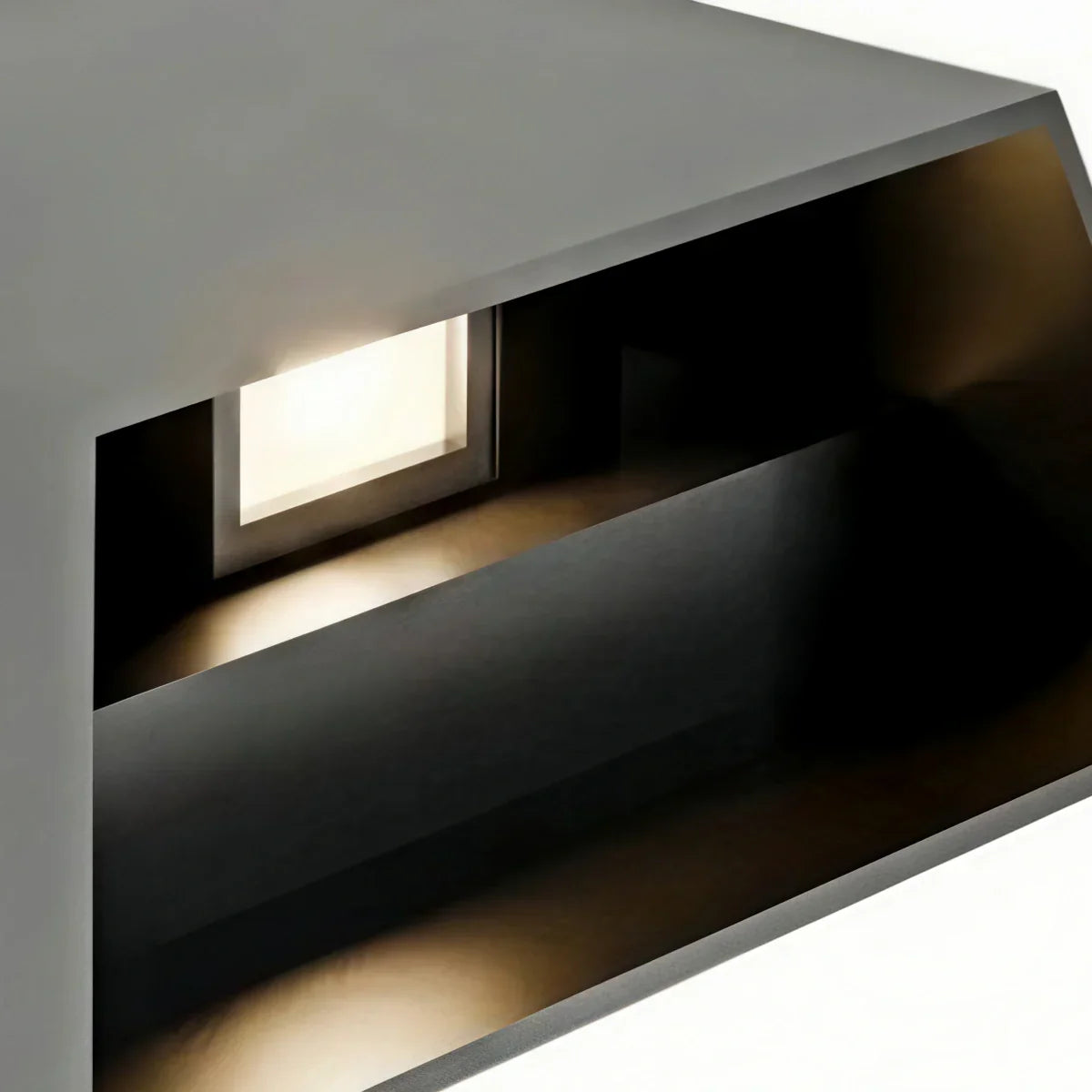 Aplique de pared exterior minimalista de acero inoxidable – Luz exterior moderna con energía solar o cableada - Flindria