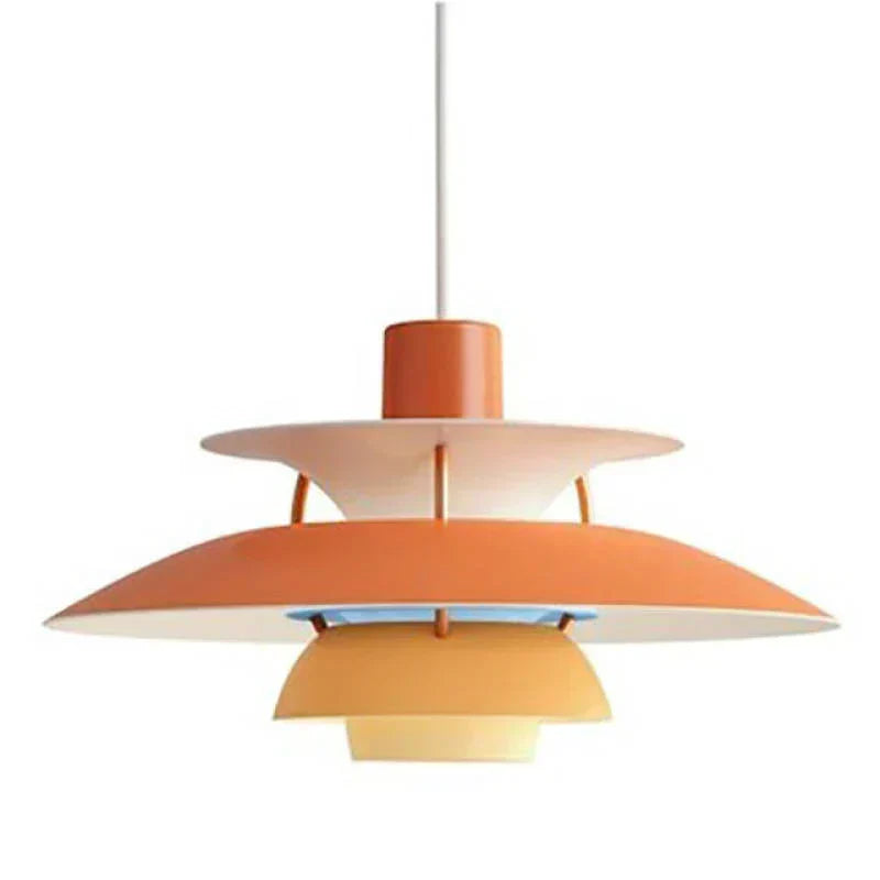 Morandi modern LED-hänglampa — färgglad skärm